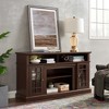 TV Media Stand For TV Up To 65" Traditional Media Entertainment Center Console Table With Open And Closed Storage Space - 2 of 4