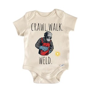 Welding Welder Newborn Baby Onesie® Bodysuit GS1 - 1 of 4
