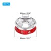Unique Bargains Rhinestone DIY Jewelry Making Spacer Beads 50 Pcs - 2 of 4