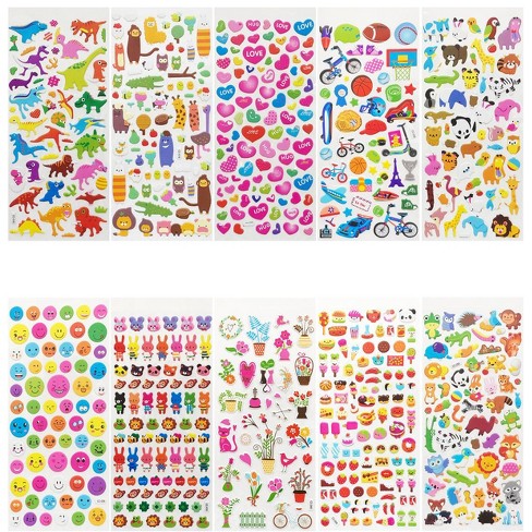 Wrapables 3D Puffy Stickers Bubble Stickers for Crafts & Scrapbooking - image 1 of 4