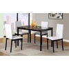 NicBex Set of 4 Dining Chair Faux Leather Upholstered Metal Legs Side Chair Dining Room Furniture - 3 of 4