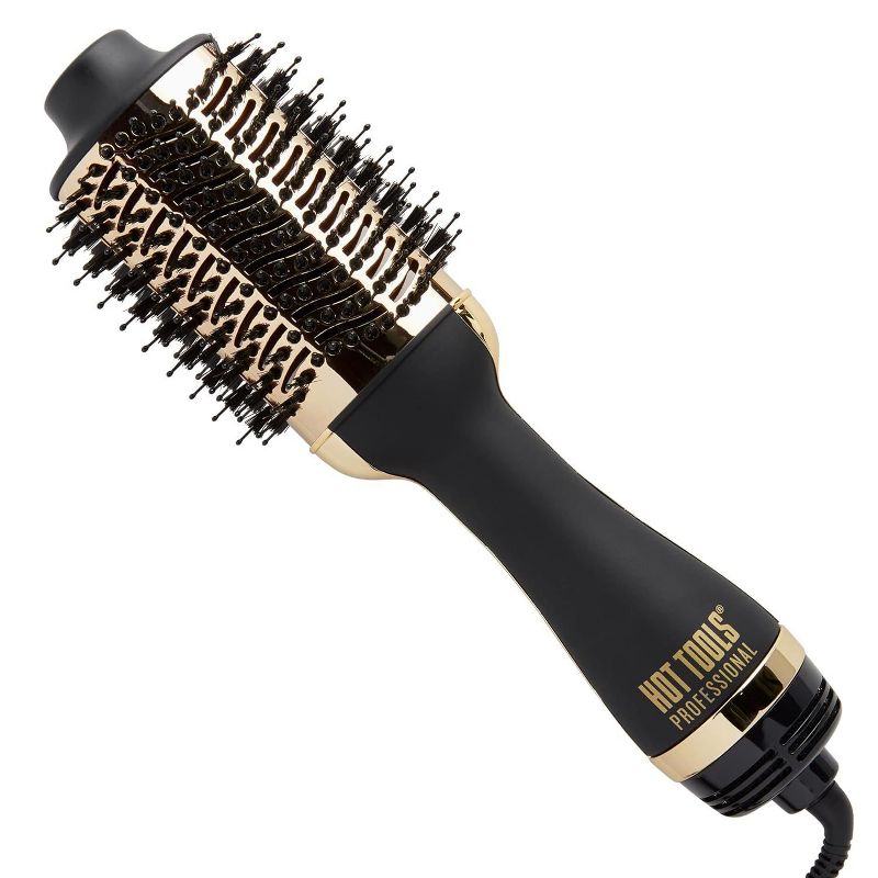Hot Tools 24K Gold One-Step Hair Dryer and Volumizer | Style and Dry, Professional Blowout with Ease, HotTool, 1 of 9