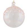 Northlight 3" Pink Iridescent Glass Christmas Ball Ornament - image 4 of 4