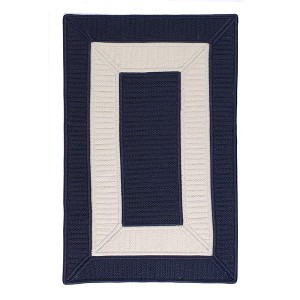 Colonial Mills Rope Walk Runner - Navy 2'x10' - 1 of 3