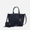 MKF Collection Joelle Tote bag with matching Wallet by Mia K - 2 of 3