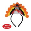 Beistle Turkey Headband, (1/Pkg) Multicolored - 4 of 4