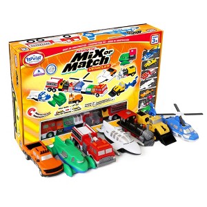POPULAR PLAYTHINGS Magnetic Mix or Match Vehicles Deluxe 2 - 1 of 3