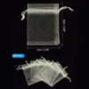 Unique Bargains Drawstring Mini Gift Candy Christmas Party Wedding Organza Bags 50 Pcs - 2 of 4