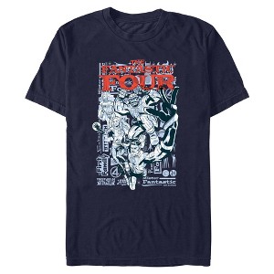 Mens The Fantastic Four: First Steps Together as a Family T Shirt - 1 of 4