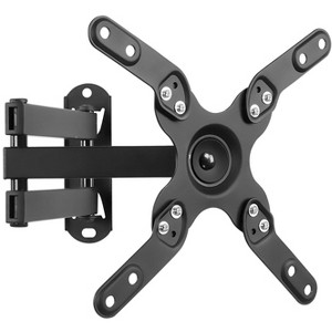 Mount-It! TV Wall Mount Monitor Bracket with Full Motion Articulating Tilt Arm, 15" Extension Arm Fits 17 - 47 Inch TVs, VESA 200x200 - 1 of 4