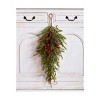 tagltd Pinecone  & Red Berry Swag - 2 of 2