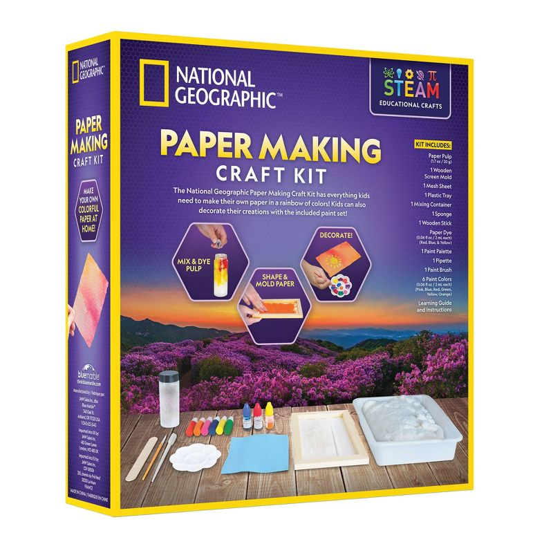 Paper Making Craft Kit - National Geographic, 3 of 5