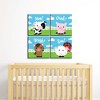 Big Dot of Happiness Farm Animals - Barnyard Kids Home Decor - 11 x 11 inches Nursery Wall Art - Set of 4 Prints for baby's room - 2 of 4