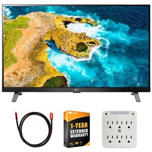 LG 27" Class LED Full HD Smart TV with webOS + Accessories + Warranty Bundle - 1 of 4