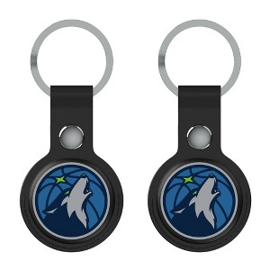 Keyscaper NBA Western Conference Teams Insignia Black Airtag Holder 2-Pack - 1 of 4