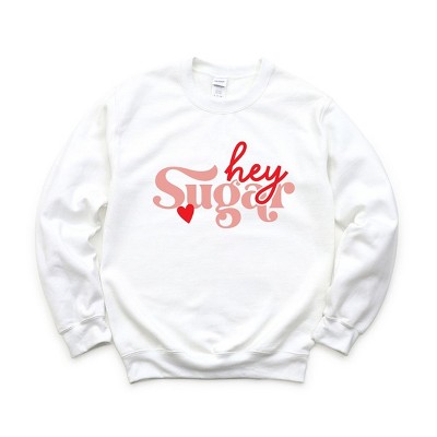Simply Sage Market Women's Graphic Sweatshirt Hey Sugar Heart