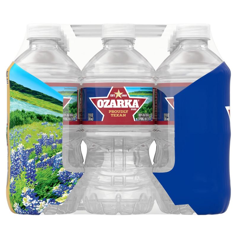 Ozarka Brand 100% Natural Spring Water - 12pk/12 fl oz Bottles, 5 of 9