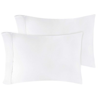 Modal From Beechwood 400 Thread Count Solid Pillowcases (Set of 2) by Blue Nile Mills