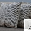 TopComfy Support Pillow Decorative Throw Pillow Set with Classic Dot Design for Sofa or Bed Use, Blue, 17"*17"*3" - 2 of 4