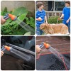 Garden Hose Reel, Retractable Garden Hose, Water Hose Reel With 9 Function Sprayer Nozzle, Automatic Rewind, 180° Swivel Wall Mount - 4 of 4