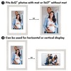 Americanflat Wide Molding Picture Frame with Mat - 4 of 4