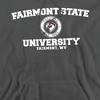 Fairmont State University Official Circle Logo Adult Pull-Over Hoodie - 2 of 4