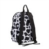 Zodaca Mini Cow Print Backpack with Adjustable Straps, Small Bag for Traveling and Concerts, 12.5x4.5x15 In - 3 of 4