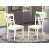 HomeStock Beachy Beauty Dining Chair With Wood Seat - Linen - 2 of 3
