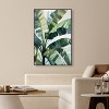 Art Remedy Banana Leaves Beach Framed - 2 of 4