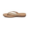 Aetrex Eve Sparkly Thong Sandal - 3 of 4
