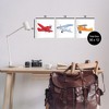 Stupell Industries Triple Colorful Airplanes Drawing, 12" x 12" - 3 of 4
