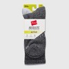 Hanes Men's 3pk Absolute Active Cushioned Crew Socks - 6-12 - 2 of 4