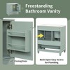 Whisen 30" Bathroom Vanity with Sink, Soft-Close Door & 3 Drawers - 4 of 4