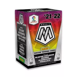 2021-22 Panini La Liga Mosaic Soccer Trading Card Blaster Box
