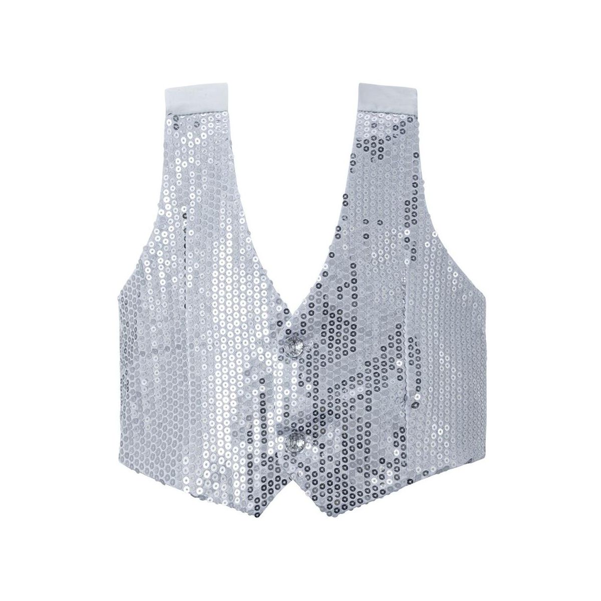 Dress Up America Sequin Vest -Shiny Dance Vest For Adults - thumbnail 9