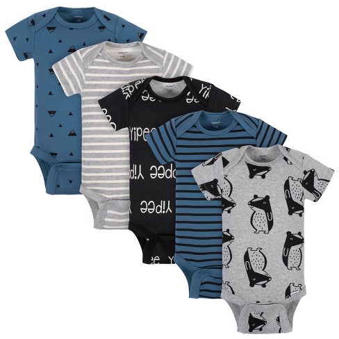 Gerber Baby Boy Pants, 4-Pack (Newborn-24 Months) 