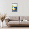 Stupell Industries Italian Lakes Retro Scenery Framed Giclee Art, Gray, 12" x 18" - 3 of 4