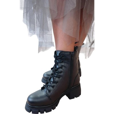 Women's High Street Combat Boot - MIA