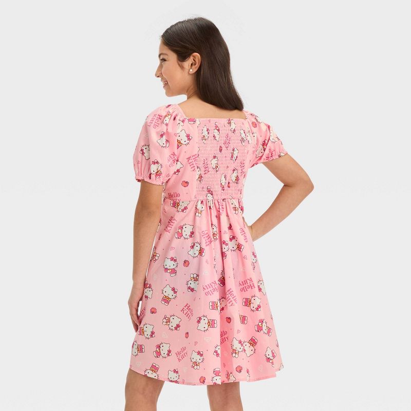 Girls&#39; Hello Kitty Dress - Light Pink, 2 of 4