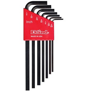 Eklind - SAE - L-Handle Hex Key Set - Hex-L 5/64 to 1/4 in. - 7 Piece - 1 of 1