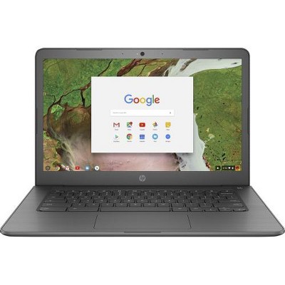 HP Chromebook 14" Laptop Intel Celeron N3350 4GB RAM 32GB eMMC Chalkboard Gray