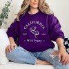 Simply Sage Market Women's Graphic Sweatshirt Embroidered California Flower - 2 of 4