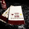 Pavilion Gift Company - Wine - Tea Towel Gift Set (2 - 19.75" x 27.5") - Kitchen Textiles - 2 of 4
