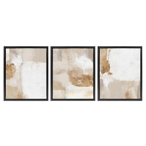 Stupell Industries Beige Modern Abstraction, 17" x 21" - 1 of 4