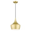 Livex Lighting Waldorf 1 - Light Chandelier in  Soft Gold/Polished Brass - 3 of 4