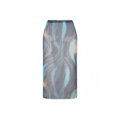 Women's Falda Natura Mesh Skirt - Nelblu