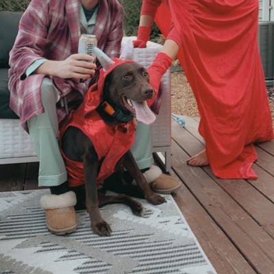 Halloween Red Metallic Devil Dog and Cat Hoodie Costume - XS - Hyde & EEK!  Boutique™