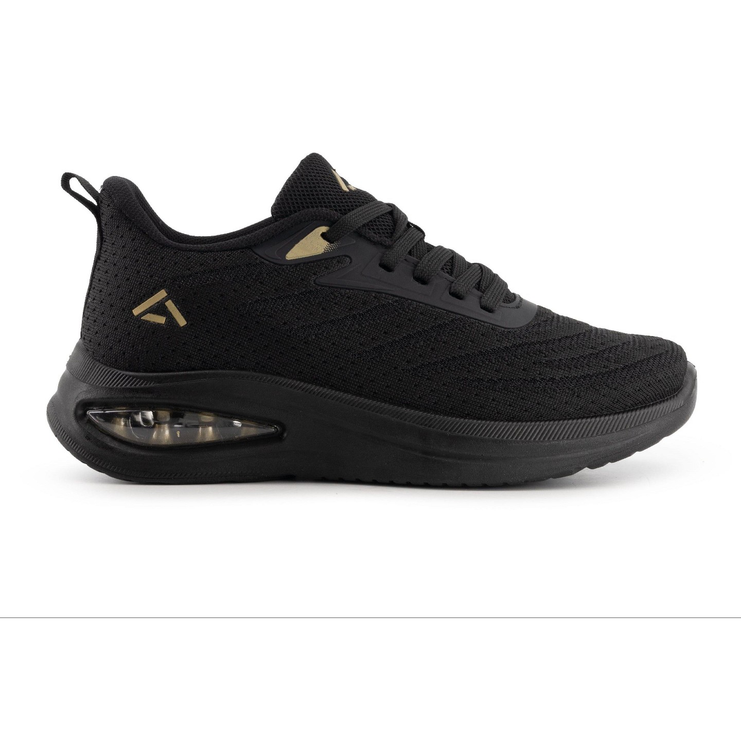 Женские кроссовки Andrea Casual Athletic Sneakers with Cushioned Sole 90387 Black 9, цвет: Чёрный — фото 2