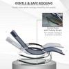 PAGED Outdoor Patio Lounge Chair, Zero Gravity Rocking Chair Lawn Chairs with Detachable Pillow for Patio, Poolside, Beach, Lawn - 3 of 4