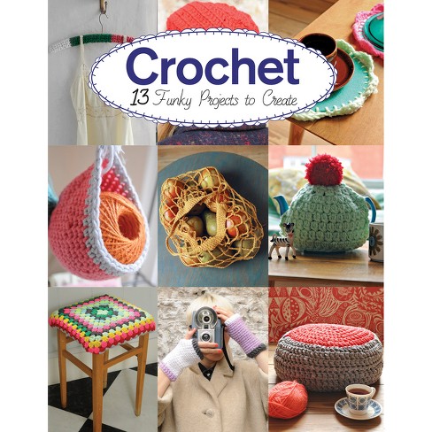 TARGET 200 Crochet Flowers, Embellishments & Trims - by Claire Crompton  (Paperback)